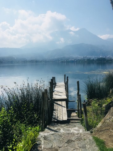 Dock across the bay from Santiago